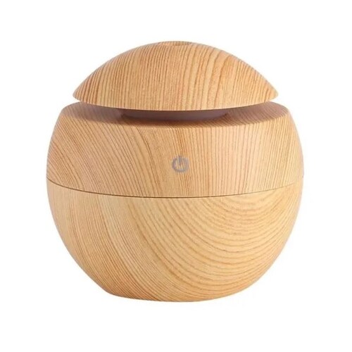 Humificador o Difusor de bambú Gadgets & fun cuenta con luz led ideal  para aceites esenciales o aroma terapia 135 ml