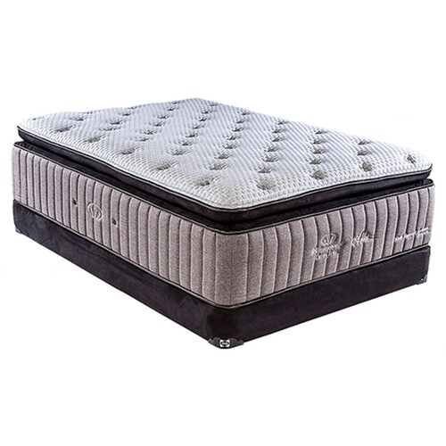 Juego De Box Y Colchon Arles Sealy - King Size