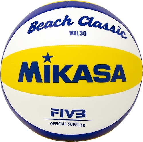 Balon Voleibol Playa Mikasa Vxl30 10 Paneles Impermeable Entrenamiento