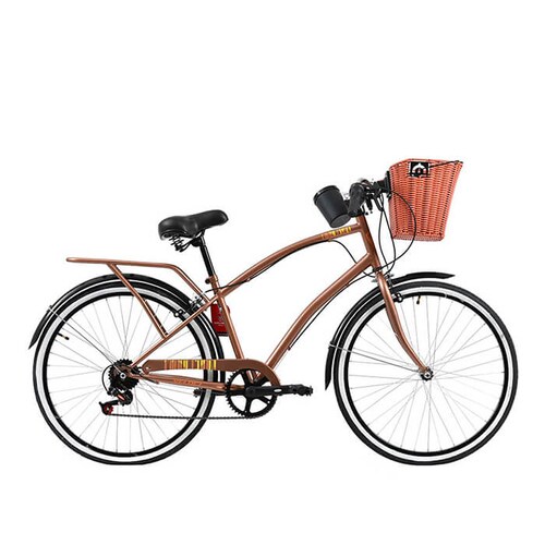 Bicicleta Veloci Winbledom City R26, Cafe-Cobre