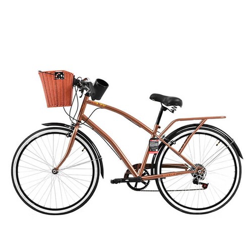 Bicicleta Veloci Winbledom City R26, Cafe-Cobre