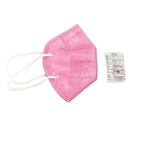 50 pcs pcs Cubreboca Mascarilla mascara N95 Kn95 rosa