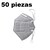 50 PIEZAS Cubreboca Mascarilla mascara N95 Kn95 GRIS