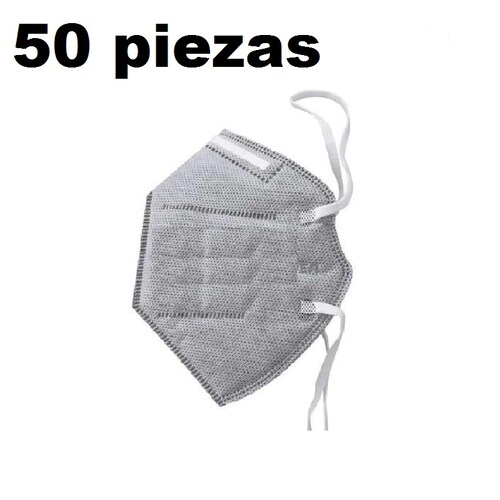 50 PIEZAS Cubreboca Mascarilla mascara N95 Kn95 GRIS