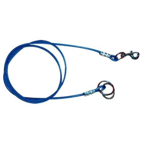 Cable De Amarre 1/8 X 2m Ideal para Perro Grande Qkn