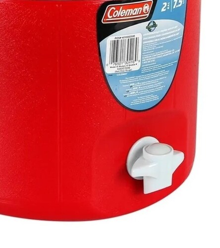 Termo Coleman M-5592-703G Poly-Lite Rojo/Azul  2 Galones ENC