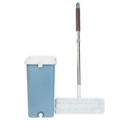 Cubeta Flat mop con 2 mopas Homehacks