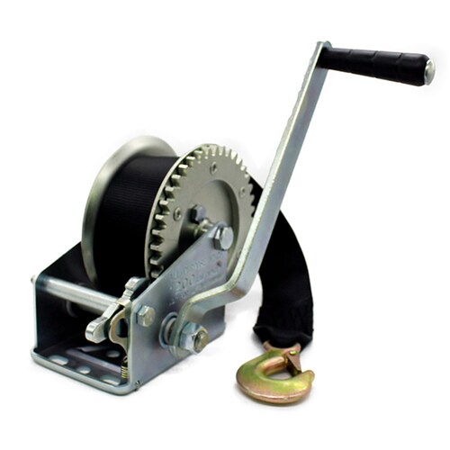 WINCH MALACATE MANUAL 1200 LIBRAS CON BANDA MAPLE TOOLS 