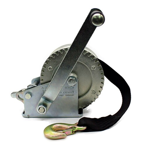 WINCH MALACATE MANUAL 1200 LIBRAS CON BANDA MAPLE TOOLS 