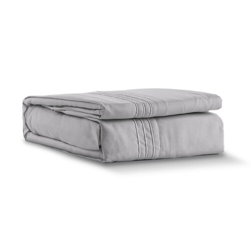 Juego de Sábanas Microfibra Luxury 1500 -King Size -Gris