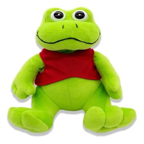 Rana De Peluche Con Playera Ranita Musical  I Love You 