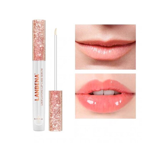 Serum Para Labios Sexys Colágeno Hidratante Humectante Nutritivo Lanbena