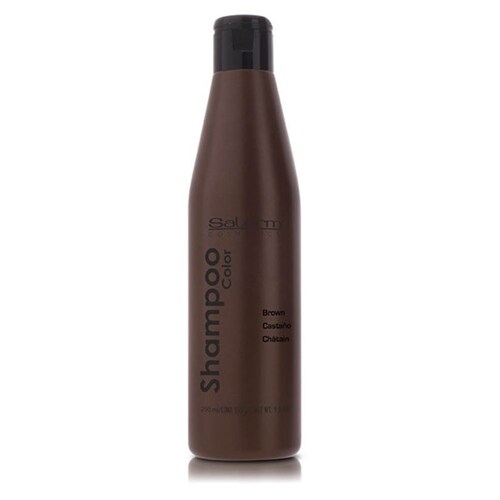 Shampoo Y Mascarilla Cabello Castaño Natural o Teñido/matizador Salerm