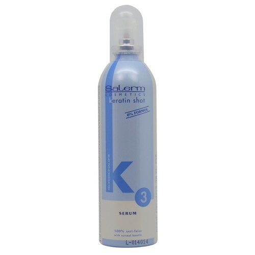 kit Shampoo + Deep Impact + Serum Alaciado Keratin Shot Mantenimiento en casa Salerm