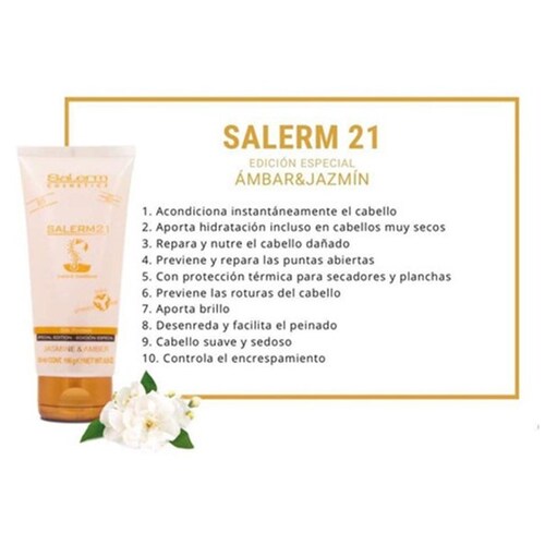 Jazmin&ambar Silk B5 Con O Sin Enjuague 200ml Salerm 21