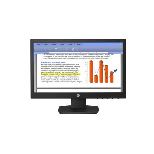 MONITOR LED HP V194 18.5 PULGADAS 1366 X 768 PIXELES  Equipo Clase B, Reacondicionado 