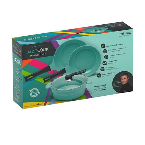 Bateria de cocina jade Cook