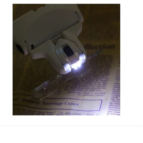 Lupa Con Luz Lentes Lupa Para Celular Y Joyero 5 Aumentos