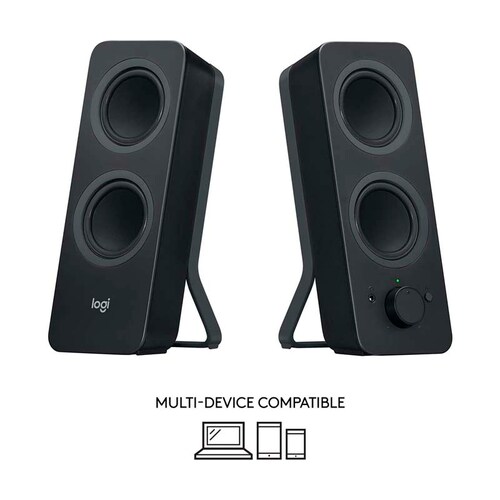 BOCINAS LOGITECH Z207 BLUETOOTH NEGRA 980-001294 PARA C Y LAPTOP.