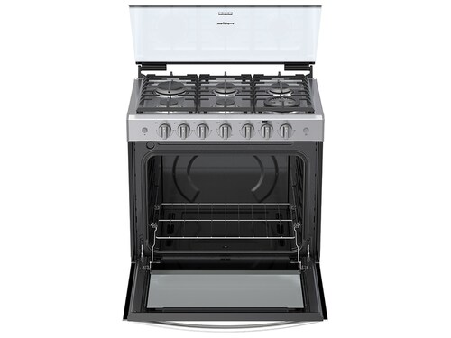 Estufa empotrable Whirlpool WER5100S de 76 cm en Acero Inoxidable.