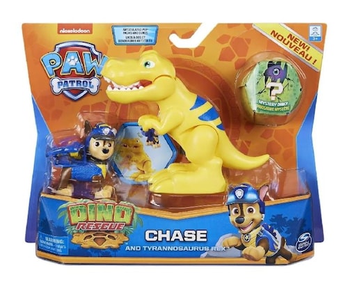 Paw Patrol Dino Rescue Chase and T rex Spin Master 