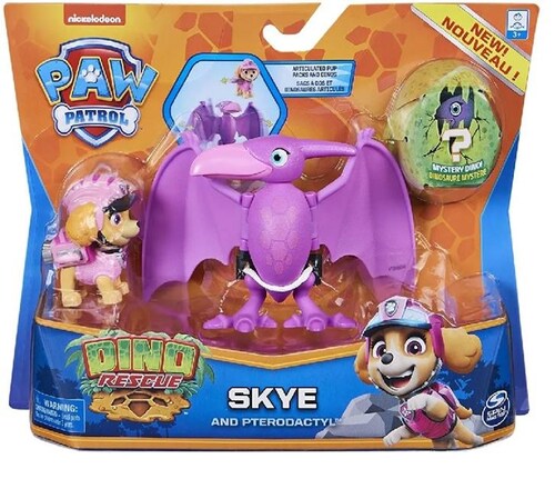 Paw Patrol Dino Rescue Skye and Pterodáctilo  Spin Master 