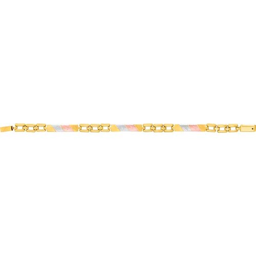 Pulsera Dama Oro Florentino De 18 Cm Oro 10 K 