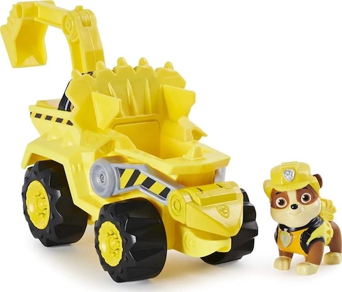 Paw Patrol Dino Rescue Rubble Vehiculo Deluxe  Spin Master