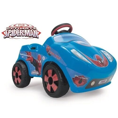 Montable Electrico Niños Fire Spiderman 6v Injusa Coche 