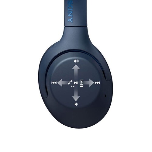 Audífonos Inalámbricos Sony WH-XB900N Noise Cancelling - Azul