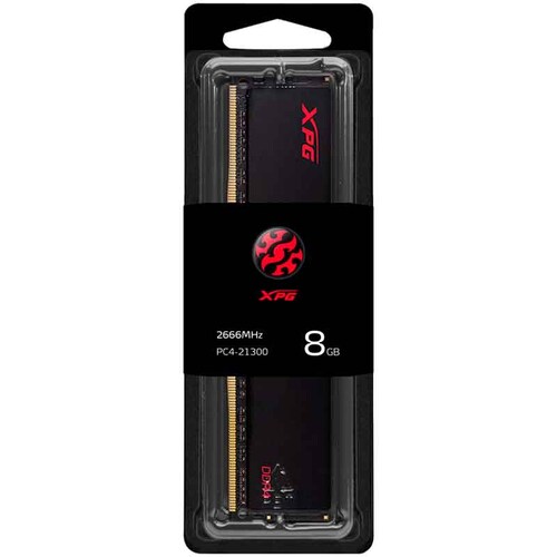 Memoria RAM DDR4 8GB 2666MHz XPG HUNTER PC Negro AX4U26668G16-SBHT 