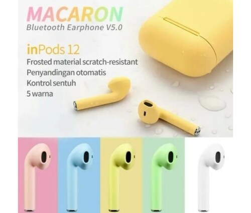 Audifonos i12 Tws Manos Libres Touch Bluetooth Alta Gama Colores