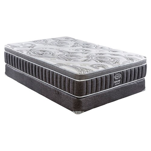 Juego De Box Y Colchon Malibu América - King Size