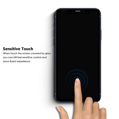 Mica para iPhone 12 Mini 5.4" Devia Cristal Templado Antibacterial