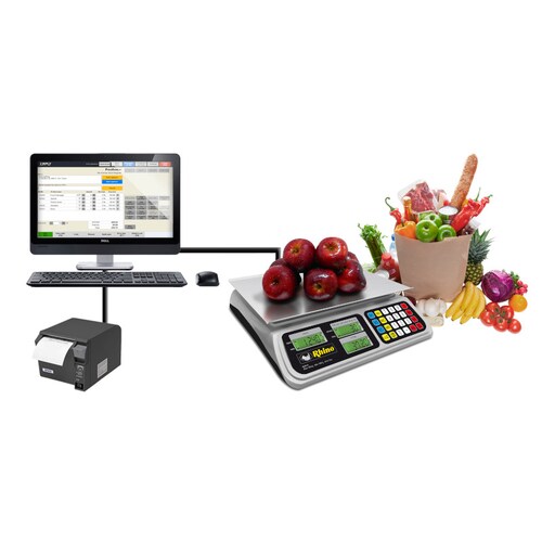 Báscula Comercial Digital 40kg/2g RHINO USB