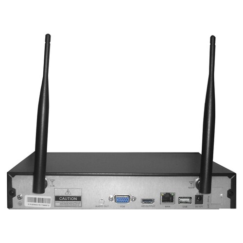 Kit CCTV 8 Cámaras Wifi Inalámbricas Seguridad Video HD1080P
