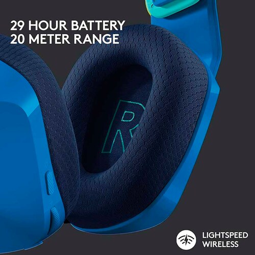 DIADEMA LOGITECH G733 LIGHTSPEED WIRELESS RGB AZUL PC/MAC/PS4 981-000942.