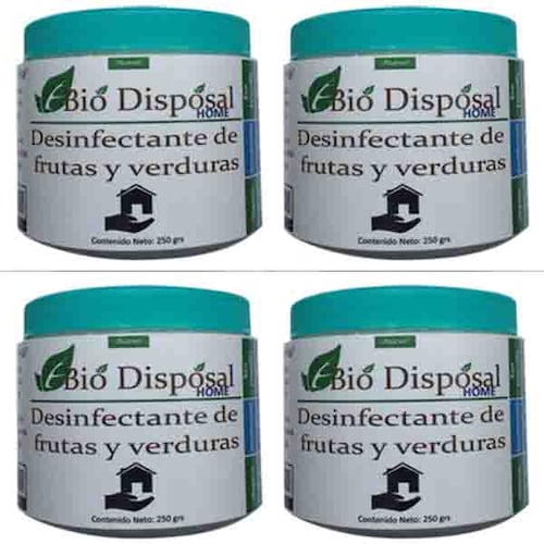 DESINFECTANTE FRUTAS Y VERDURAS Bio Disposal 1 KG