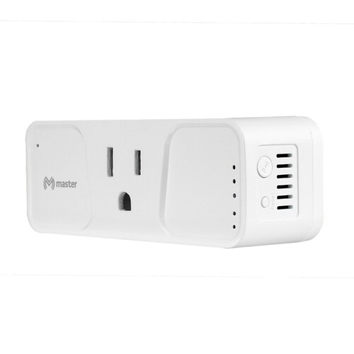 Contacto 2 en 1 - Contacto Eléctrico Inteligente Wifi con Función de Repetidor de Señal Wifi - Master - IOT-WIFIREPEATE