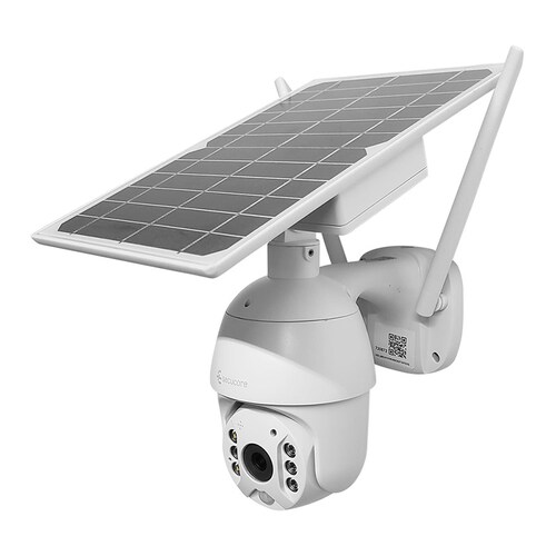 Cámara CCTV 4G Wifi Video HD Panel Solar Batería Movimiento