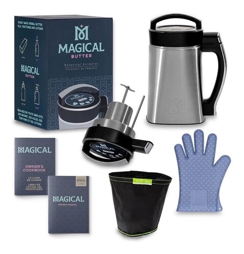 Magical Butter Maquina de extraccion botanica (Starter Kit) Color Plata