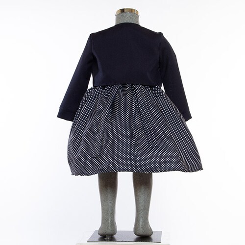 Vestido niña con bolero Azul 3 a 8 años