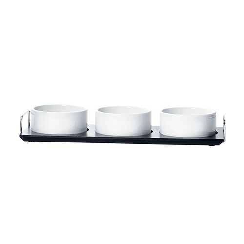 Botanero para 3 snacks con base Elegant Kyuden Home