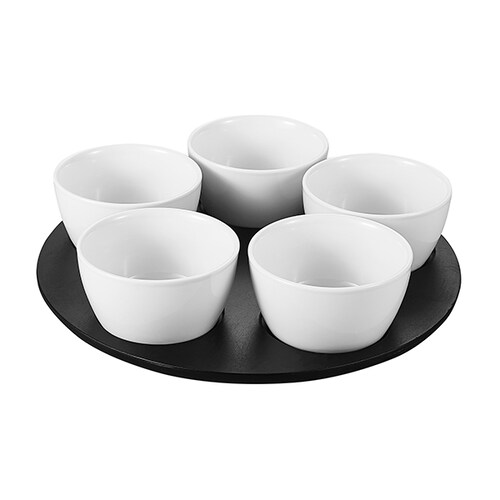 Botanero para 5 snacks con base Cercle Kyunde Home