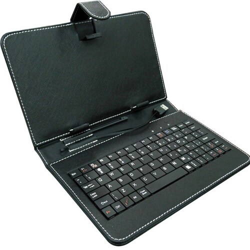 Funda base para tablet con Teclado 9 pulgadas Micro USB