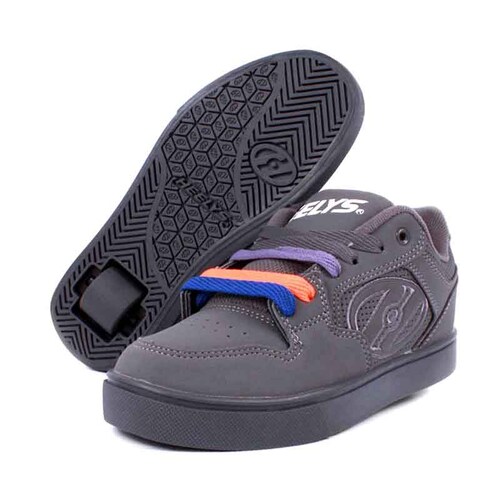 Tenis Patín Heelys Para Niño Color Gris