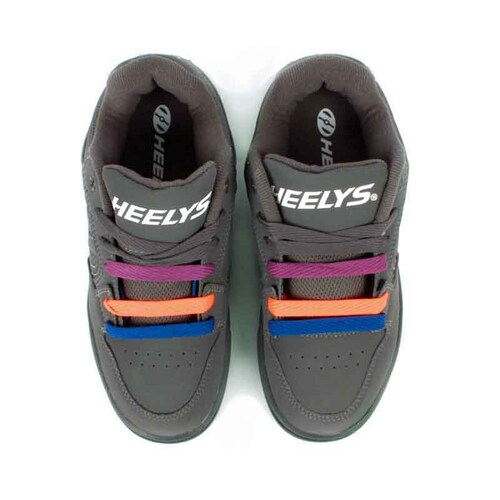 Tenis Patín Heelys Para Niño Color Gris