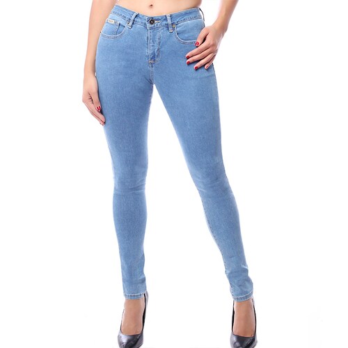 2024 Pantalon Jeans De Cintura Alta Para Mujer Levanta Pompa