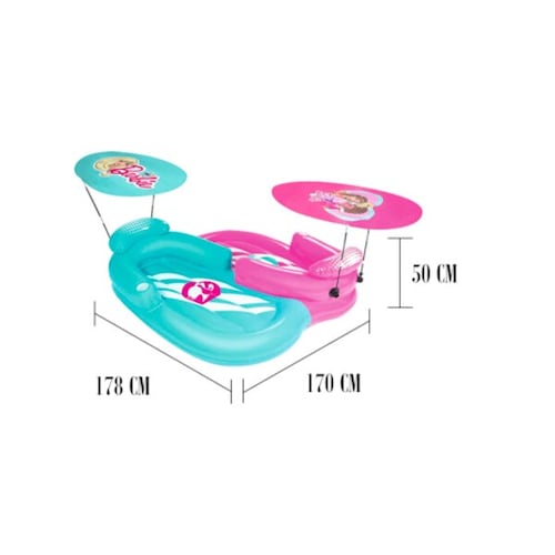 Inflable Flotador Doble Barbie