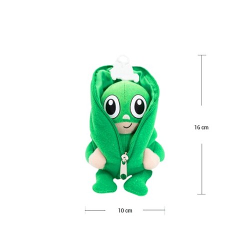 Paquete 12 Frijolitos de Peluche Chico Mucha Lucha